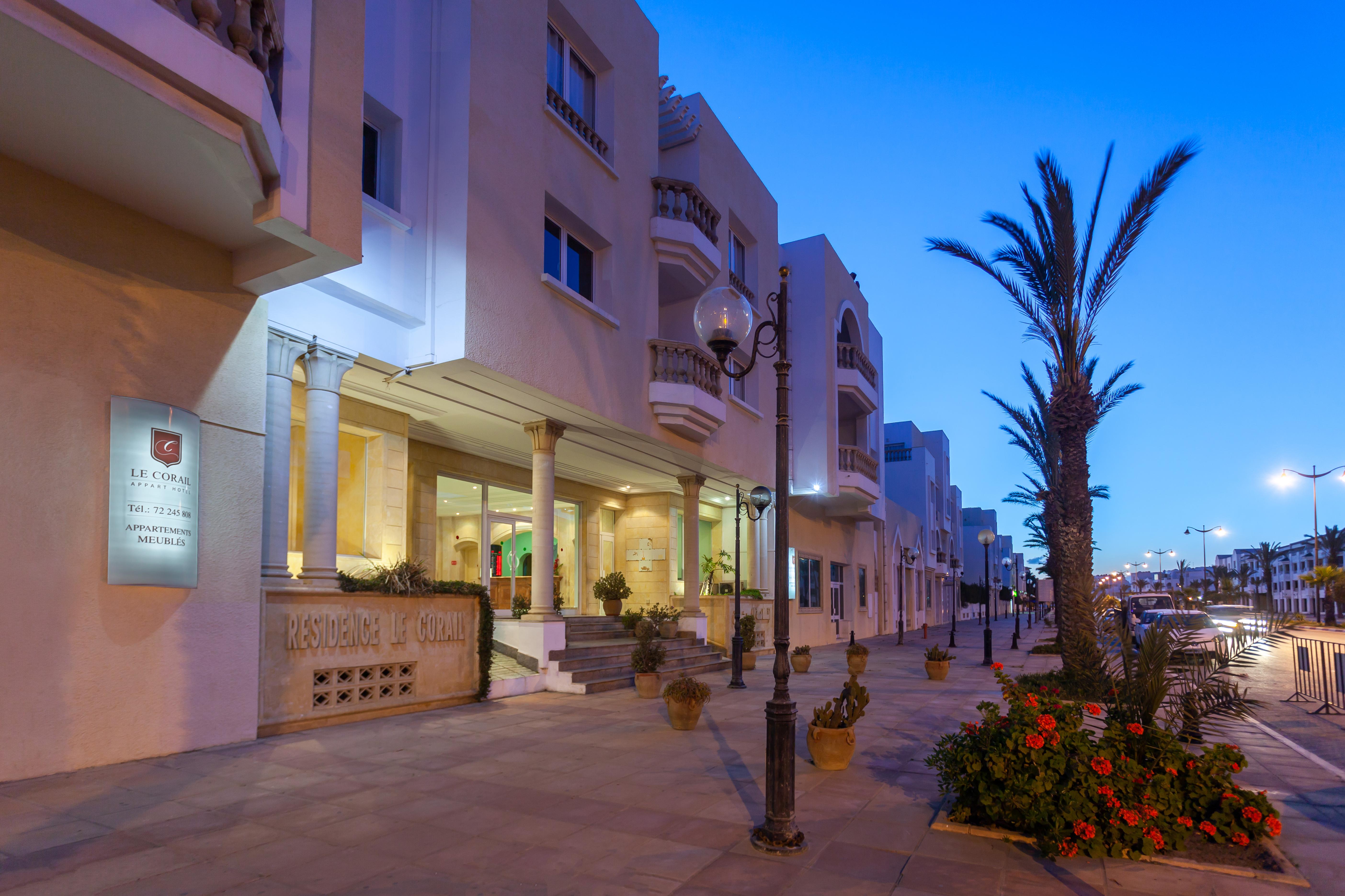 Le Corail Appart'Hotel Yasmine Hammamet Exterior photo